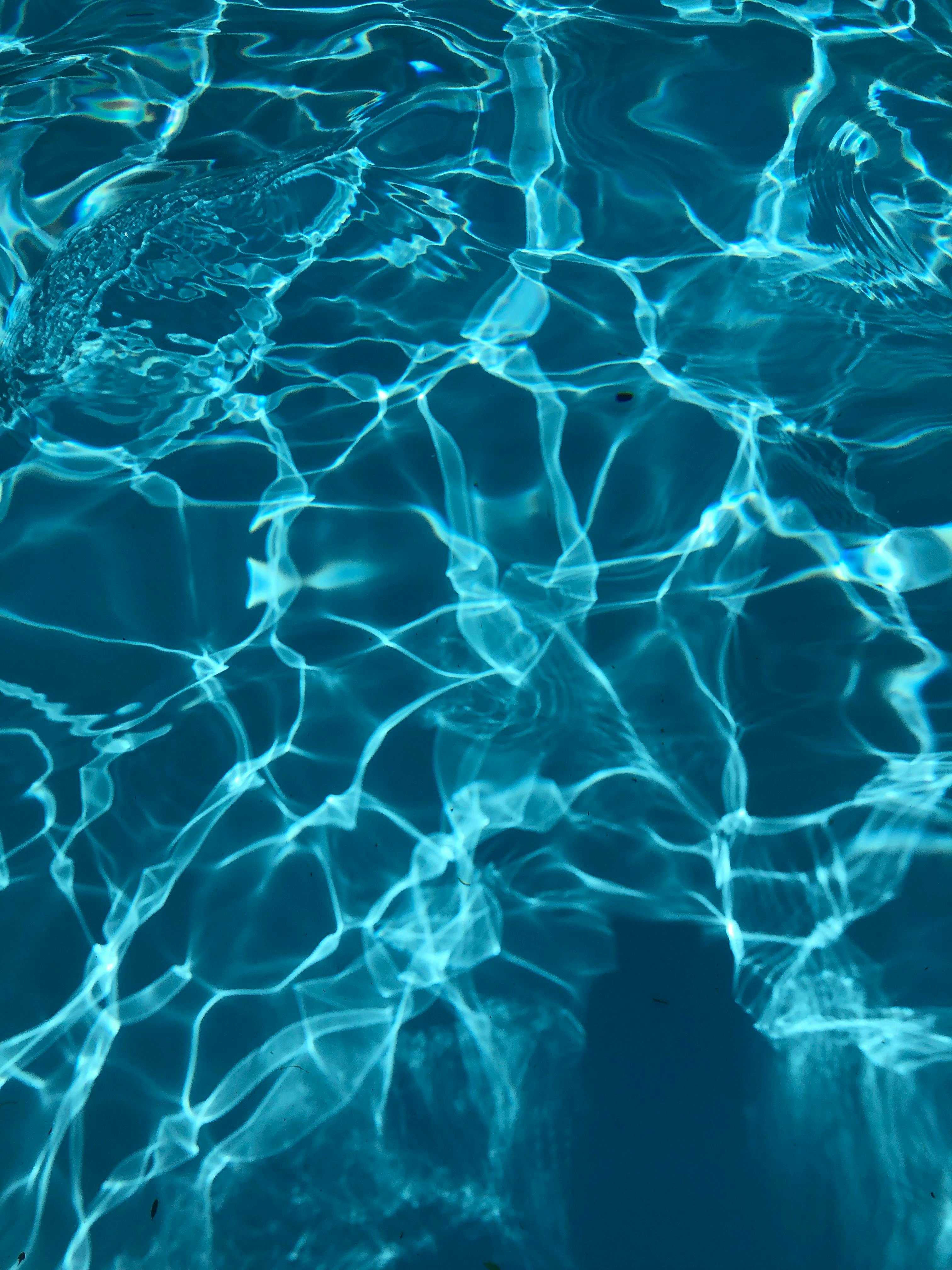 Residential pool deck and water feature context for equipment repair